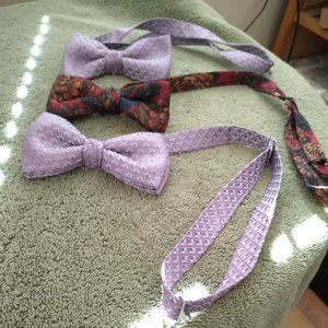 Three Bowtie set for men or teenagers